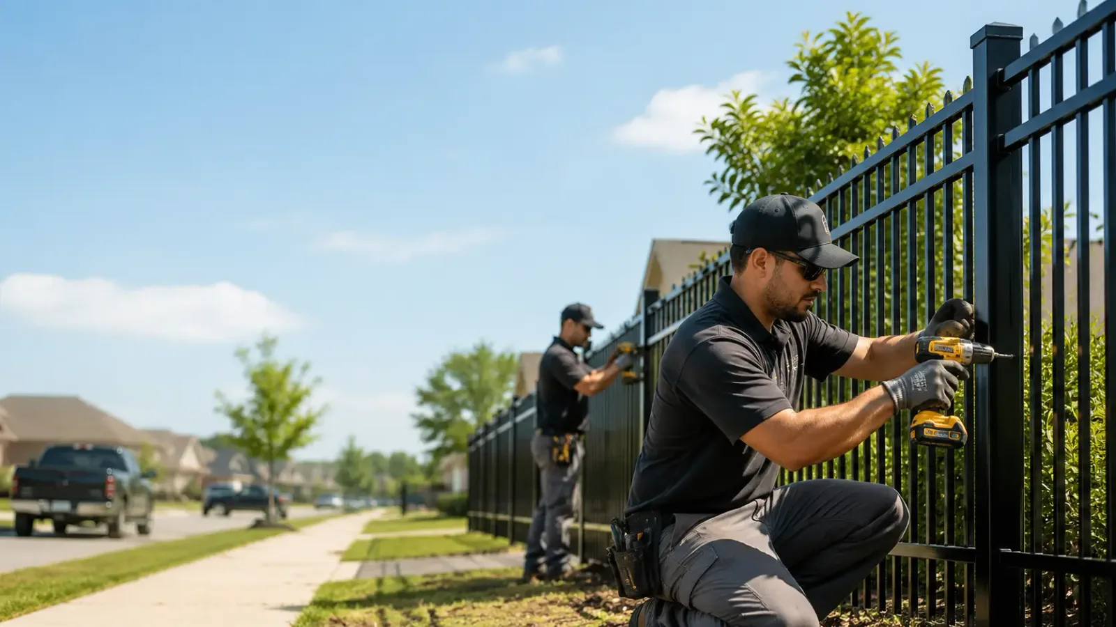 Metal Fence Installation in Farmington, PA